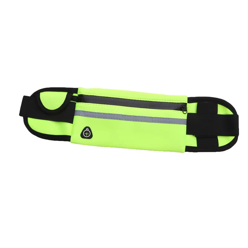 Waterproof Running Waist Bag – Bounce-Free Sport Fanny Pack for Phone & Keys | Unisex, Reflective, Comfortable Fit