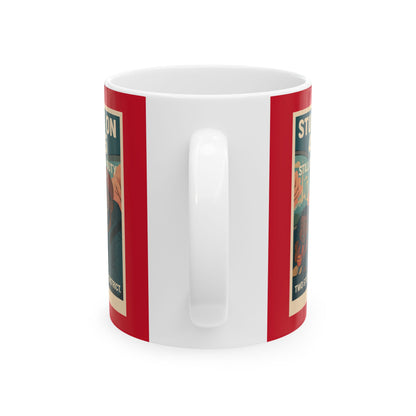 DMV Dad Ceramic Mug - Fun Gift for Fathers, 11oz & 15oz