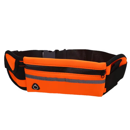 Waterproof Running Waist Bag – Bounce-Free Sport Fanny Pack for Phone & Keys | Unisex, Reflective, Comfortable Fit